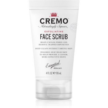 Cremo Exfoliating Face Scrub exfoliant de curățare