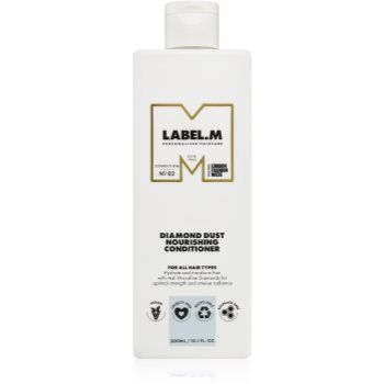 label.m Diamond Dust balsam de păr cu efect de hrănire pentru toate tipurile de păr