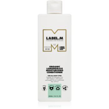 label.m Organic Lemongrass balsam hidratant pentru toate tipurile de păr