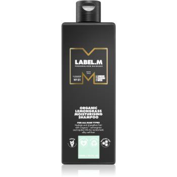 label.m Organic Lemongrass sampon hidratant pentru toate tipurile de păr