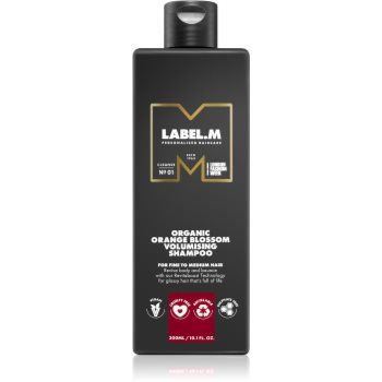 label.m Organic Orange Blossom șampon pentru păr cu volum