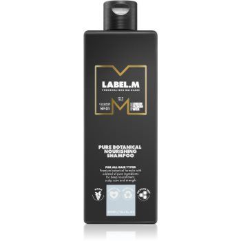 label.m Pure Botanical șampon intens hidratant pentru toate tipurile de păr