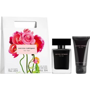 Narciso Rodriguez for her Eau de Toilette Shopping Bag Set set cadou pentru femei