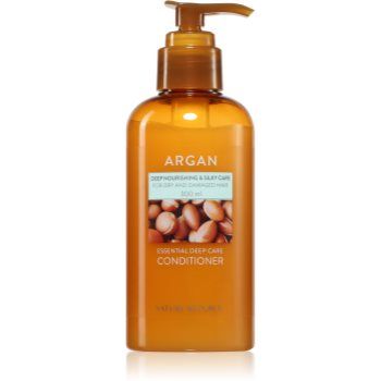 NATURE REPUBLIC Argan Essential Deep Care Conditioner balsam hranitor si hidratant pentru par deteriorat