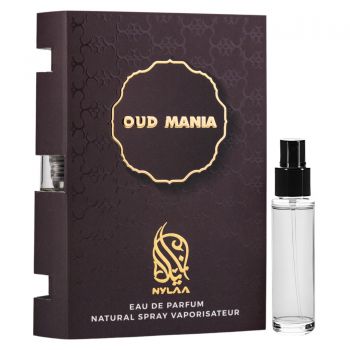 Oud Mania by Nylaa - parfum arabesc barbati - EDP 2 ml