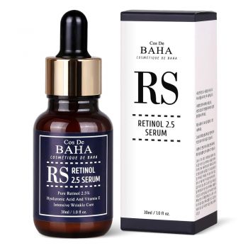 Ser cu Retinol Pur 2.5% - Cos DE BAHA Retinol 2.5% Facial Serum w