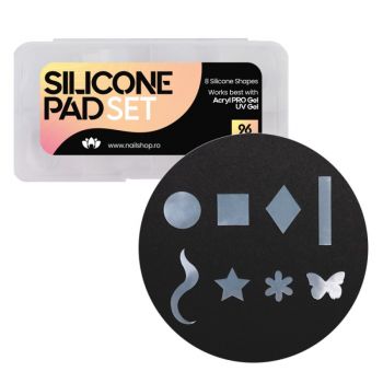 Set Silicone pads 8 modele nr. 2 - 96 buc