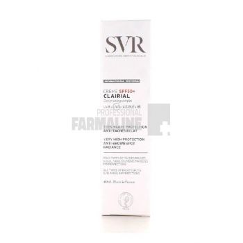 SVR Clairial  Crema impotriva petelor brune SPF50+  40ML