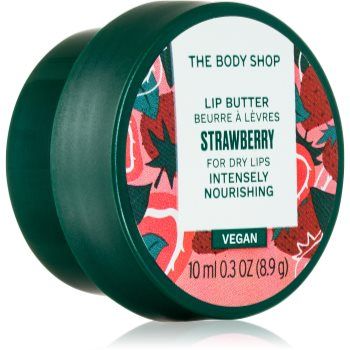 The Body Shop Strawberry Lip Butter Unt de ingrijire a buzelor