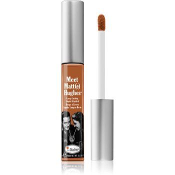 theBalm Meet Matt(e) Hughes Long Lasting Liquid Lipstick Ruj de buze lichid, de lunga durata