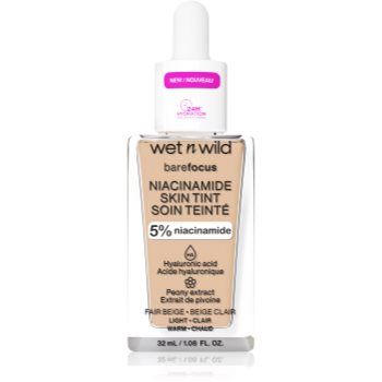 Wet n Wild Bare Focus Niacinamide Skin Tint machiaj ușor de hidratare