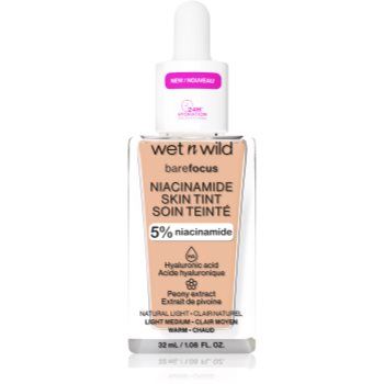 Wet n Wild Bare Focus Niacinamide Skin Tint machiaj ușor de hidratare