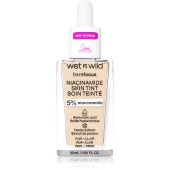 Wet n Wild Bare Focus Niacinamide Skin Tint machiaj ușor de hidratare ieftin