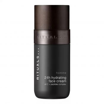 Crema de fata Rituals 24h Hydrating cu vitamina C si complex peptide, 50ml