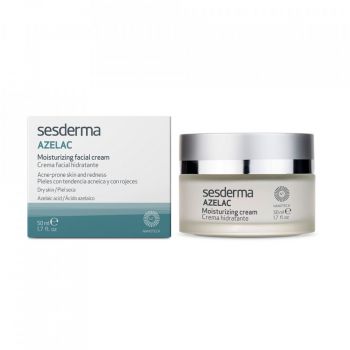 Crema hidratanta pentru ten uscat predispus la acnee Sesderma Azelac (Concentratie: Crema, Gramaj: 50 ml)