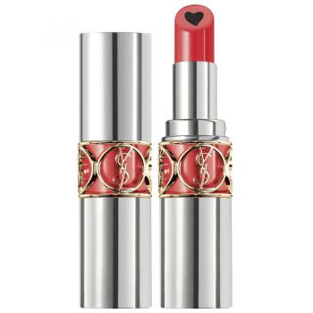 Ruj Yves Saint Laurent Volupte Plump-In-Colour (Gramaj: 3,5 ml, Nuanta Ruj: No-4 Exposing Coral )