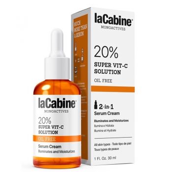 Ser-crema 20% Super Vitamina C Monoactives La Cabine, 30 ml