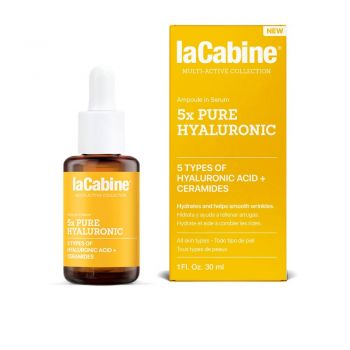 Ser pentru fata 5X Pure Hyaluronic La Cabine, 30 ml