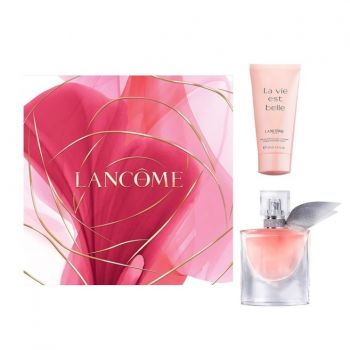 Set Cadou Lancome La Vie Est Belle, Femei, Apa de parfum, 30 ml + Lotiune de corp 50 ml