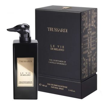 Trussardi Le Vie Di Milano Castello Sforzesco, Apa de Parfum, Barbati (Gramaj: 100 ml Tester)