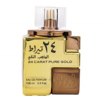 Parfum arabesc 24 Carat Pure Gold, Lattafa, apa de parfum 100 ml, unisex