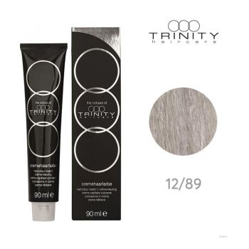 Vopsea crema pentru par COT Trinity Haircare 12/89 Blond extra albastru mov, 90 ml