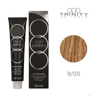 Vopsea crema pentru par COT Trinity Haircare 9/00 Blond luminos cald, 90 ml