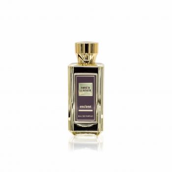 Apa de Parfum Escent Amber Leather, 100 ml, barbati