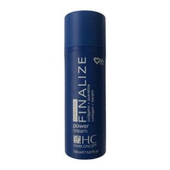 Crema Hidratanta Anti-Frizz - HairConcept Finalize Power Cream Control and Shine, 150 ml