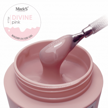 Gel Constructie Divine Pink 15ml Macks - DP50-MKS