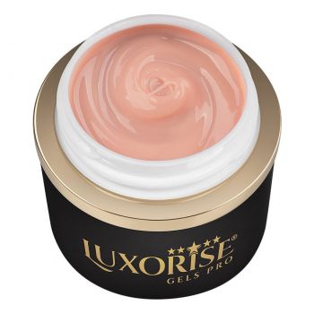 Gel UV Constructie Unghii JellyFlex LUXORISE, Beige 15ml la reducere