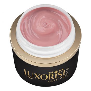 Gel UV Constructie Unghii JellyFlex LUXORISE, Cappuccino 15ml