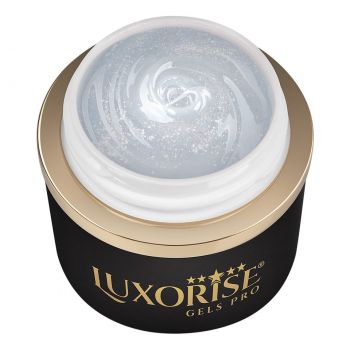 Gel UV Constructie Unghii JellyFlex LUXORISE, Crystal Glam 15ml la reducere