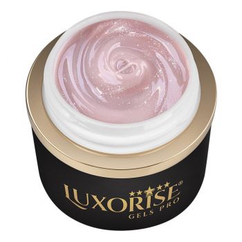 Gel UV Constructie Unghii JellyFlex LUXORISE, Porcelain Bliss 15ml la reducere