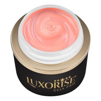 Gel UV Constructie Unghii JellyFlex LUXORISE, Silky Peach 15ml la reducere