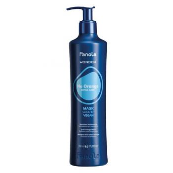 Masca de Par Impotriva Tonurilor de Portocaliu - Fanola Wonder No Orange Mask, 350 ml