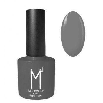 Oja semipermanenta 3 in 1, MJ Gel Polish, Nuanta 070 Grey, 10 ml