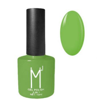 Oja semipermanenta 3 in 1, MJ Gel Polish, Nuanta 072 Green Forest, 10 ml