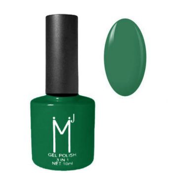 Oja semipermanenta 3 in 1, MJ Gel Polish, Nuanta 091 Forest, 10 ml