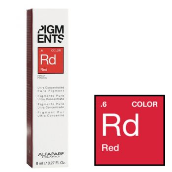 Pigment Concentrat Rosu - Alfaparf Milano Ultra Concentrated Pure Pigment RED 8 ml