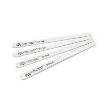 Pila unghii Global Fashion Extra Slim 150/220, set de 4 buc