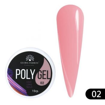 Polygel Global Fashion, 15ml, #2 ieftin