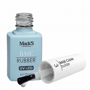 Rubber Base Clear Macks 12ml 3 - MACKS-RB3