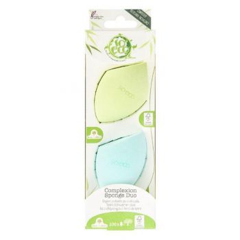 Set 2 Bureti pentru Aplicarea Fondului de Ten - So Eco Complexion Sponge Duo, 1 set