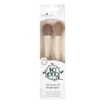 Set 2 Pensule Ecologice pentru Contour & Highlight - So Eco, 1 set