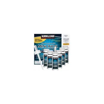 Solutie 12 Luni, Kirkland, Minoxidil, 5%, Tratament Impotriva Caderii Parului, 12x 60ml