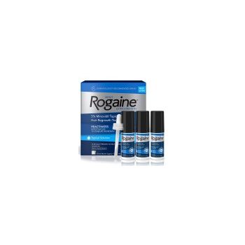 Solutie 3 Luni, Rogaine, Minoxidil, 5%, Tratament Impotriva Caderii Parului, 3x 60ml