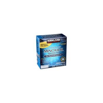 Solutie 6 Luni, Kirkland, Minoxidil, 5%, Tratament Impotriva Caderii Parului, 6x 60ml