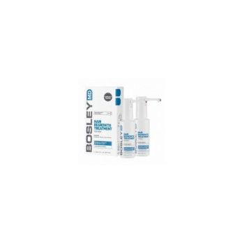 Solutie pentru Cresterea Parului, Bosley MD, Minoxidil 5%, cu Pulverizator, 2x 60ml