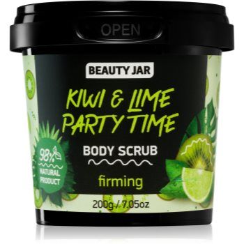 Beauty Jar Kiwi & Lime Party Time gel de dus exfoliant pentru fermitate